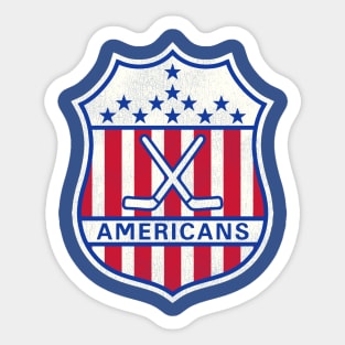 Defunct New York Americans Hockey Team Sticker